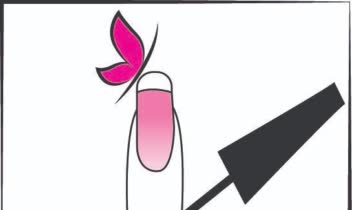 طراحی لوگو پیج ناخن Donya nail
