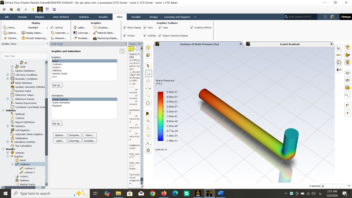 نمونه کار انسیس فلوئنت برای درس cfd