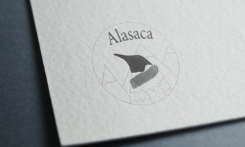 طراحی لوگو فروشگاه و تعمیرات لوازم سرمایشی(Alasaca)