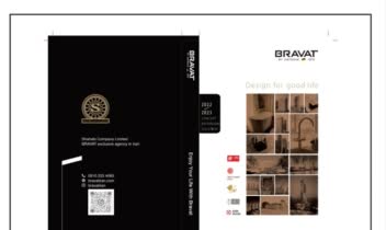 طراحی گرافیک کاور فلش مموری کاتالوگ دیجیتال