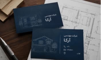 بیس سورمه ای و  دارای طرح ساختمان
