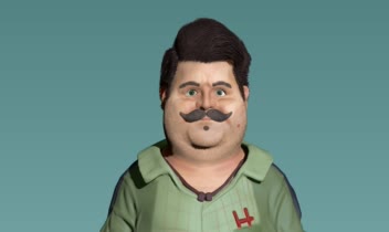 Behnam Bani 3D done with Zbrush