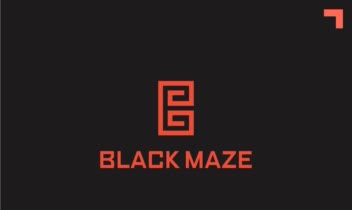طراحی لوگوی مجموعه Black Maze Studio