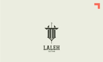 طراحی لوگوی Laleh Tattoo (ارائه کننده خدمات تتو)