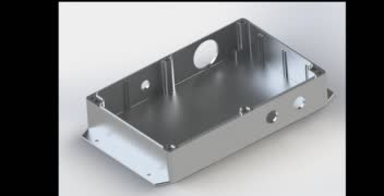 طراحی باکس فلزی برای بردهای الکترونیکی و مخابراتی