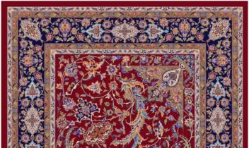طراحی فرش و رنگ و نقطه. ادیت و ریسایز و چیدمان فرش