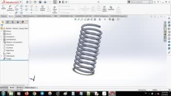 نمونه کار سالیدورکس/solidworks