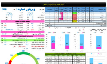 نمونه کار فروش ویزیتور و سرپرست فروش