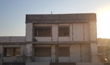 طراحی نما و نقشه داخلی ساختمان اداری حراست یک مجموعه دولتی