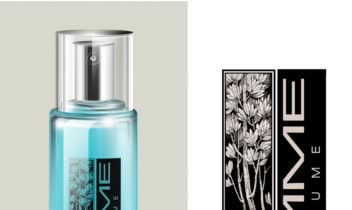 ارایه طرح برای لیبل شیشه ی عطر