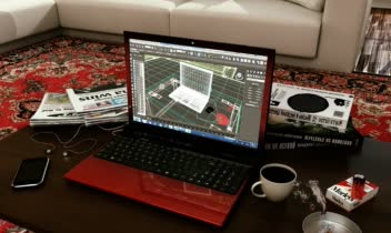 طراحی داخلی ساختمان 3d s Max.vray