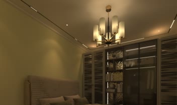 مدلسازی و طراحی داخلی و رندر  واحد 120 متری