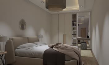 طراحی کمد دیواری اتاق خواب مستر
