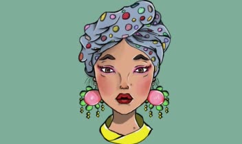 تصویرسازی کارکتر کتاب داستان و نقاشی دیجیتال