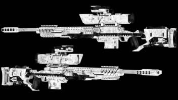 مدل سه بعدی تک تیر انداز Sci-fi