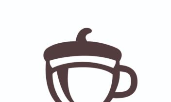طراحی تخصصی لوگو برای کافه بلوط