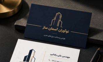 طراحی کارت ویزیت و پوستر وکاتالوگ