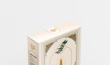 طراحی بسته بندی آرد گندم نول ۱