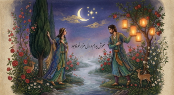 دکلمه‌ای از شعر "اشارات نظر" اثر استاد هوشنگ ابتهاج