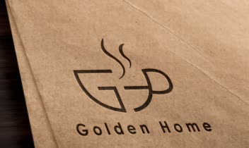 – طراحی لوگو برای فروشگاه Golden Home –