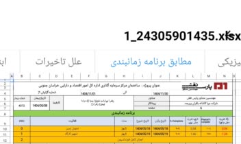 اجرای گزارش ماهیانه ساختمان اداری