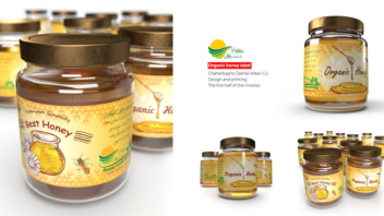 طراحی هویت بصری مجموعه کامل محصولات غذایی ارگانیک - 1