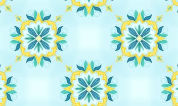 نمونه کار طراحی پترن فانتزی گل