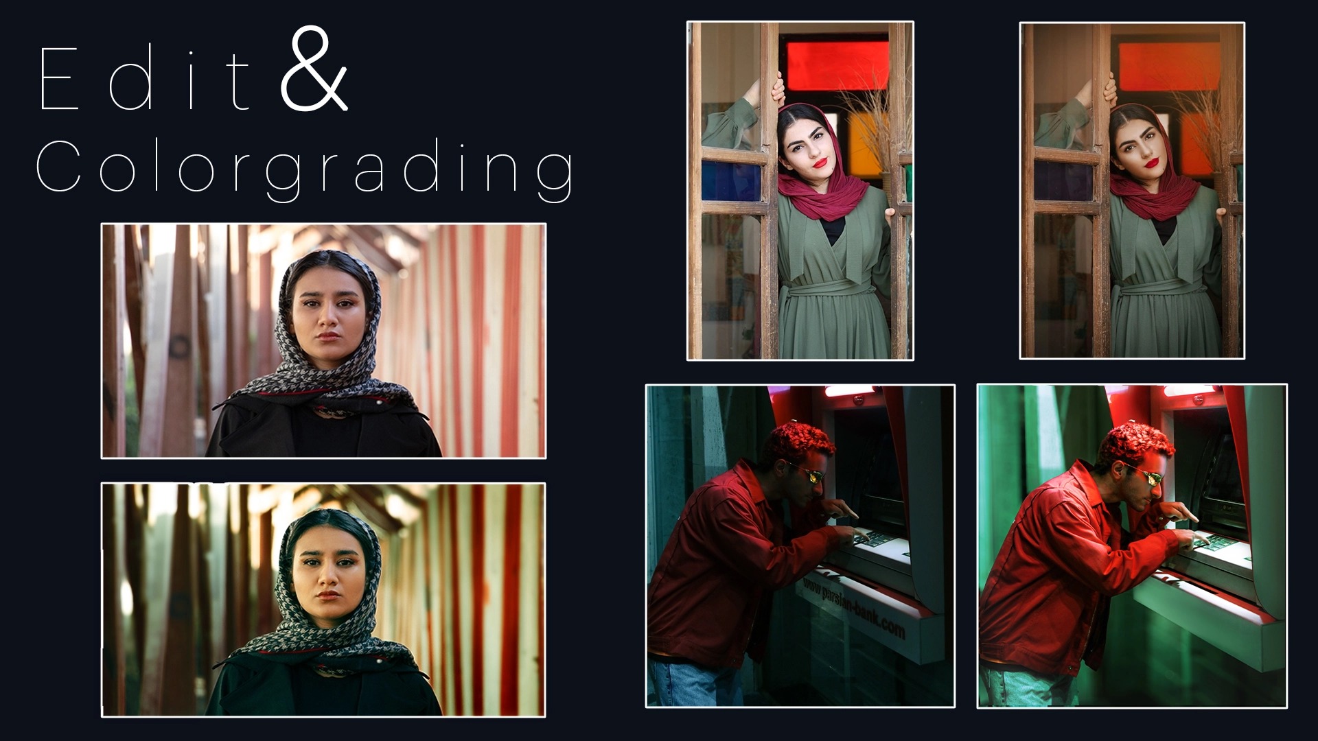 عکاسی ، ریتاچ و اصلاح رنگ و نور