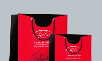 بسته بندی،بگ زعفران توکلی ،ساک دستی،مقوا