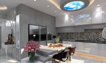 طراحی داخلی و نما مسکونی  ویلایی