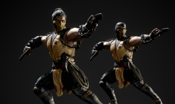 Mortal Kombat Scorpion طراحی اکشن فیگور