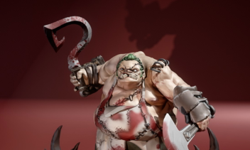 طراحی و مدلسازی فیگور Dota2 Pudge