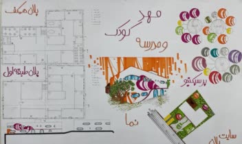 طراحی و شیت بندی دستی مهد کودک