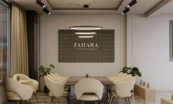 پروژه بین مللی طراحی فضای اداری zahara