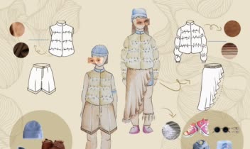 طراحی کالکشن کودک، پورتفولیو کودک