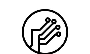 لوگوی سازمانی مینیمال و مدرن برای راشین کاوان فرداد (RAKF Fiber Optics)