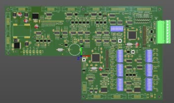 مهندسی معکوس برد 4 لایه Diesel generator control board
