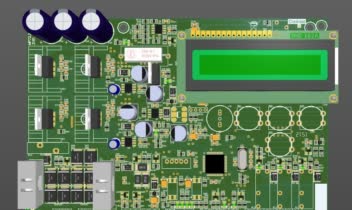 مهندسی معکوس برد 4 لایه Door control