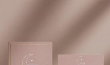 طراحی لوگو و کارت ویزیت بیسیک برای یک فروشگاه لوکس سیسمونی
