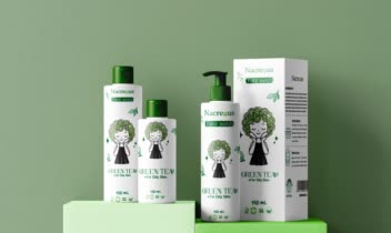 طراحی لیبل محصول آرایشی بهداشتی🌱