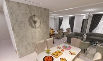 طراحی کابینت وآشپزخانه وپذیرایی ونشیمن
