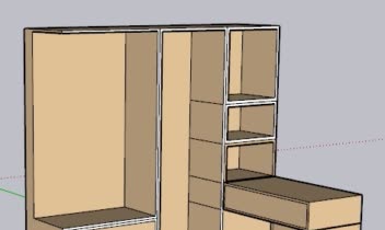 طراحی کمد دیواری وطراحی لاندری