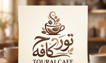 طراحی لوگو برای کافه با نام کافه تورج