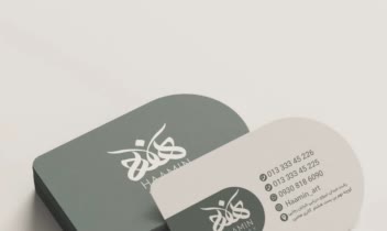نمونه طراحی کارت ویزیت طبق سلیقه شما