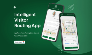 طراحی اپلیکیشن موبایل مسیریابی هوشمند ویزیتور