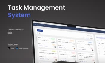 طراحی اپلیکیشن Task Management