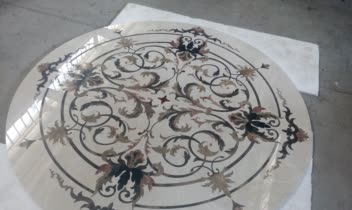 طراحی تایل واترجت کف (مکان اجرا : اصفهان  دوحه قطر)