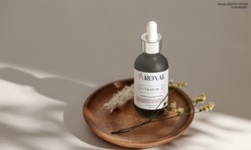 طراحی لوگو برای برند محصولات مراقبت پوستی آرونال