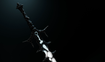 Knight wizard and its ice sword