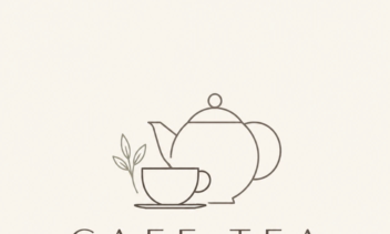Logo Design for Cafe Tea /طراحی لوگو برای کافه تی